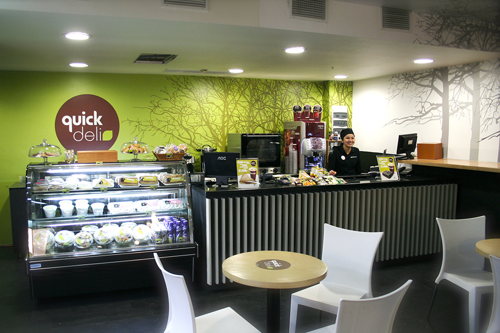 Gráficas Quickdeli Nueva las Condes